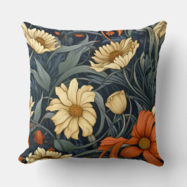 Leuchtender Märchengarten Botanisch Kissen