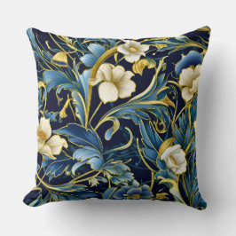 Leuchtender Märchengarten Botanisch Kissen