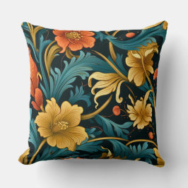 Leuchtender Märchengarten Botanisch Kissen