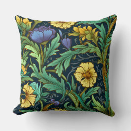 Leuchtender Märchengarten Botanisch Kissen