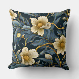 Leuchtender Märchengarten Botanisch Kissen