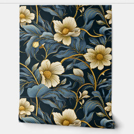 Leuchtender Märchengarten Botanisch Tapete