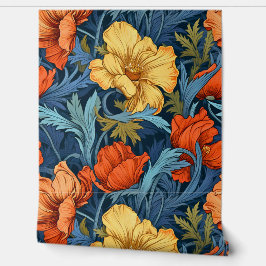 Leuchtender Märchengarten Botanisch Tapete