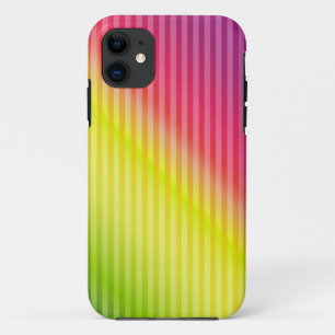 Leuchtender Neon fluoreszierender Regenbogenfarbst Case-Mate iPhone Hülle
