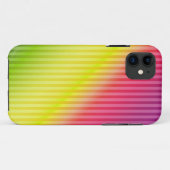 Leuchtender Neon fluoreszierender Regenbogenfarbst Case-Mate iPhone Hülle (Rückseite (Horizontal))