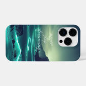 Leuchtender Ozean iPhone Hülle (Rückseite (Horizontal))