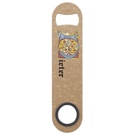 Leuchtender rechteckiger, blauer und roter Leuchtb Speed Flaschenöffner (Rückseite)