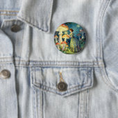 Leuchtender riesiger Pilzgarten Button (Beispiel)