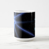 Leuchtender Stern Kaffeetasse (Mittel)