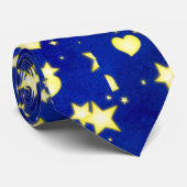 Leuchtender Stern Krawatte (Gerollt)