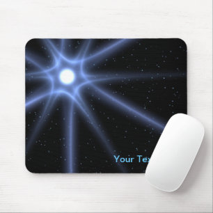 Leuchtender Stern Mousepad