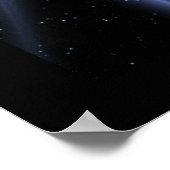 Leuchtender Stern Poster (Ecke)