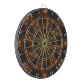 Leuchtender Sternenkern Dartscheibe (Vorderseite Links)