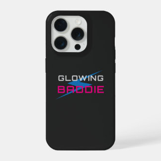 Leuchtendes Baddie Neon-Ästhetik iPhone 15 Pro Hülle
