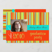 Leuchtendes Badetuch/orange/Limon Einladung (Vorne/Hinten)