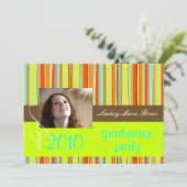 Leuchtendes Badetuch/orange/Limon Einladung (Stehend Vorderseite)