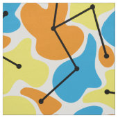 Leuchtendes geometrisches Muster aus der Mitte des Stoff (Muster)