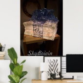 leuchtendes Geschenk Poster (Heimbüro)