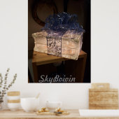 leuchtendes Geschenk Poster (Küche)