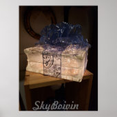 leuchtendes Geschenk Poster (Vorne)