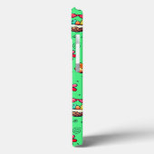 Leuchtendes Green Oaster Muster Gehäuse Case-Mate iPhone Hülle (Rückseite / Links)