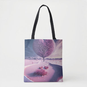 Leuchtendes Herz der Nacht Tasche