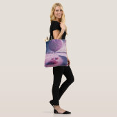 Leuchtendes Herz der Nacht Tasche (Am Model)
