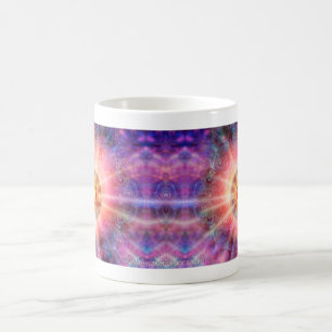 Leuchtendes Herz Kaffeetasse
