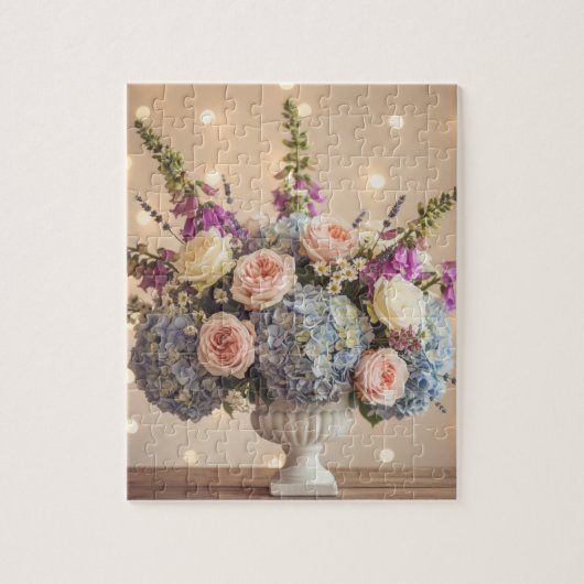 Leuchtendes Jubiläumsbouquet Puzzle (Vertikal)