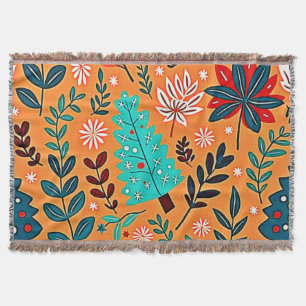 Leuchtendes Weihnachtsmuster-Design Decke