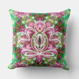 Leuchtendes Zen Lotus Kissen
