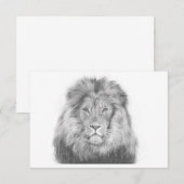 Leuchtenkarte Mitteilungskarte (Vorne/Hinten)