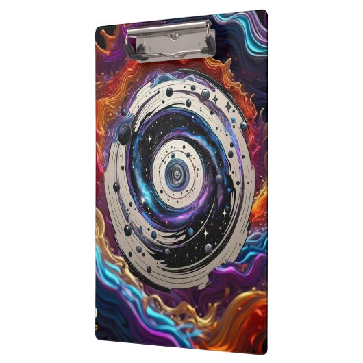 Leuchtennebel Klemmbrett (Links)