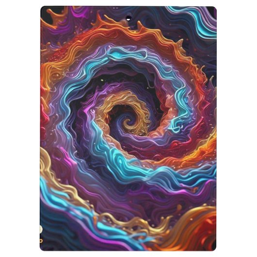 Leuchtennebel Klemmbrett (Rückseite)