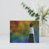 Leuchtenstation der Insel Tybee Postkarte (Stehend Vorderseite)