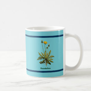 Leuchter auf blau kaffeetasse