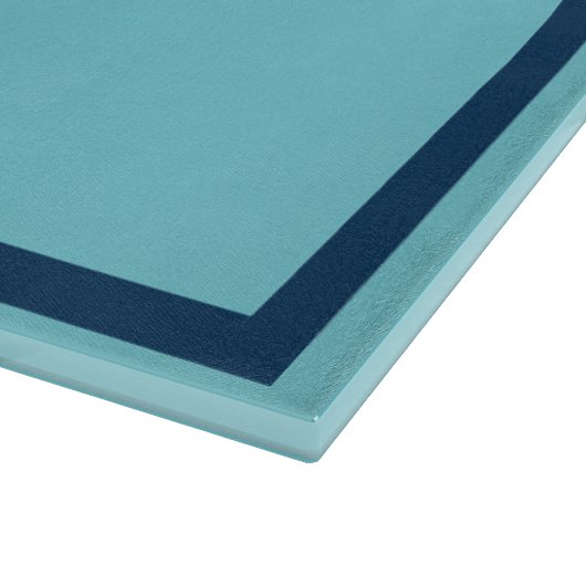 Leuchter auf blau schneidebrett (Ecke)
