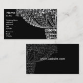 Leuchter-Beleuchtungs-Visitenkarte Visitenkarte (Vorne/Hinten)