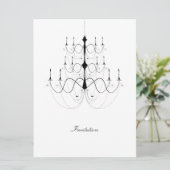 Leuchter - CP-Einladung Einladung (Stehend Vorderseite)