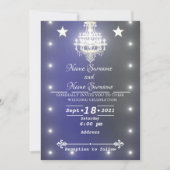 Leuchter Einladung (Vorderseite)