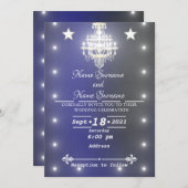 Leuchter Einladung (Vorne/Hinten)