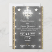 Leuchter Einladung (Vorderseite)