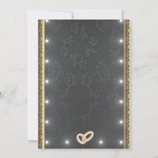 Leuchter Einladung (Rückseite)