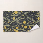 Leuchter, grün, gelb und schwarz badhandtuch set (Handtuch)