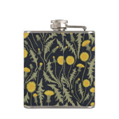 Leuchter, grün, gelb und schwarz flachmann (Rückseite)