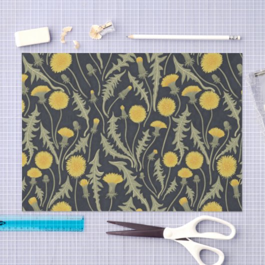 Leuchter, grün, gelb und schwarz seidenpapier (Handwerk)