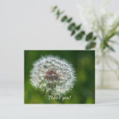 Leuchter im Licht Danke Postkarte (Stehend Vorderseite)