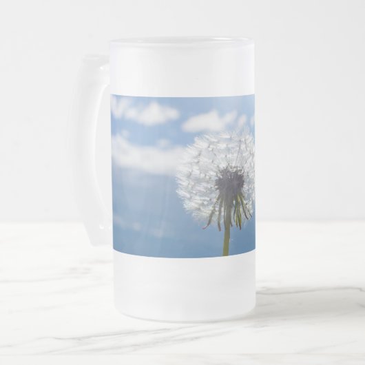 Leuchter in der Mattierten Tasse des hellen Glasbi (Vorderseite Links)