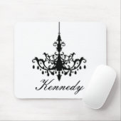 Leuchter in der Silhouette Mousepad (Mit Mouse)