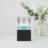 Leuchter-Kristall-wirkliche Visitenkarte (Stehend Vorderseite)